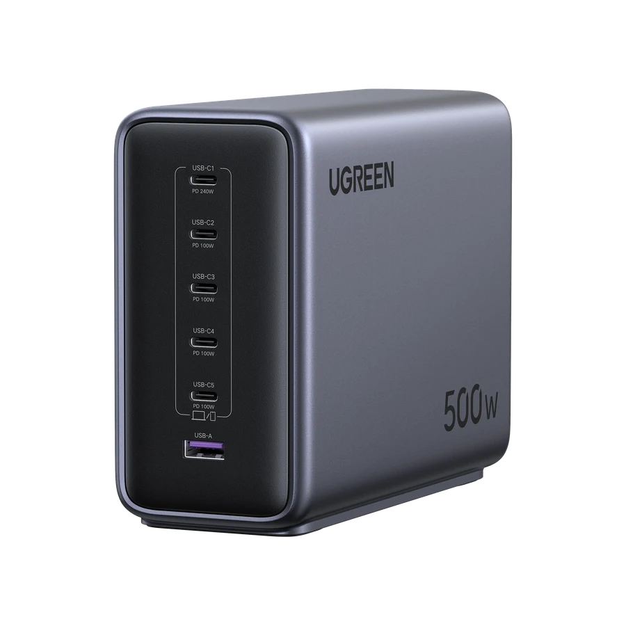 UGREEN Nexode 500W 6-Port Desktop Charger product reference