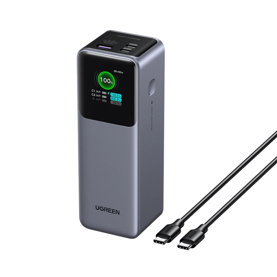 UGREEN Nexode Power Bank 25000mAh 200W with Smart Digital Display product reference