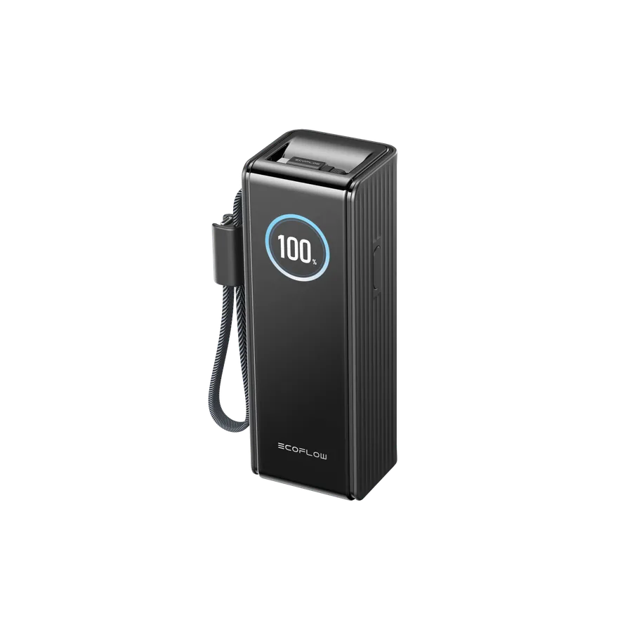 EcoFlow RAPID Power Bank (25,000mAh, 170W, 100W Built-In and Retractable Cables) product reference