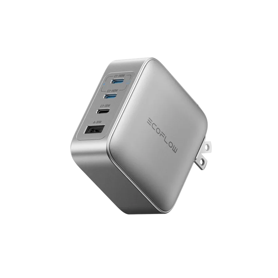 EcoFlow RAPID Pro Charger (140W, 4 Ports, GaN) product reference