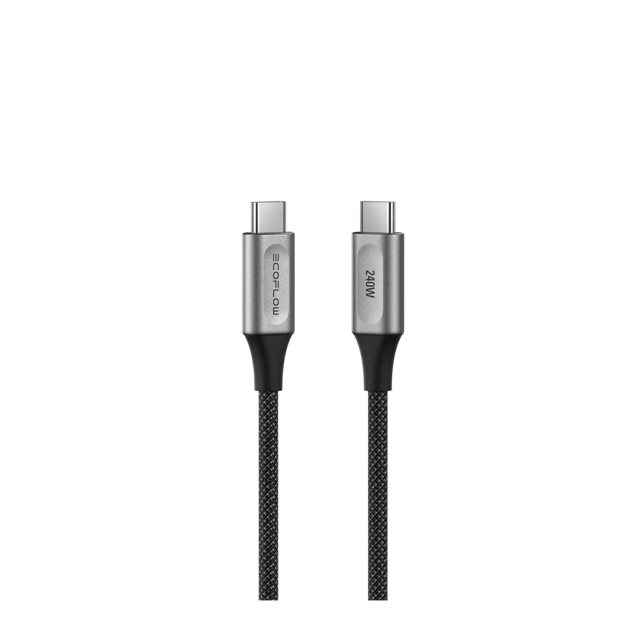 EcoFlow RAPID Pro USB-C to USB-C Cable (240W, Nylon) product reference